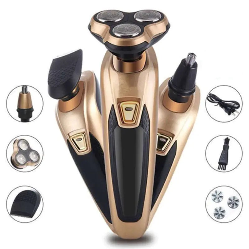 3-in-1 Electric Shaver and Nose Hair Trimmer 3188